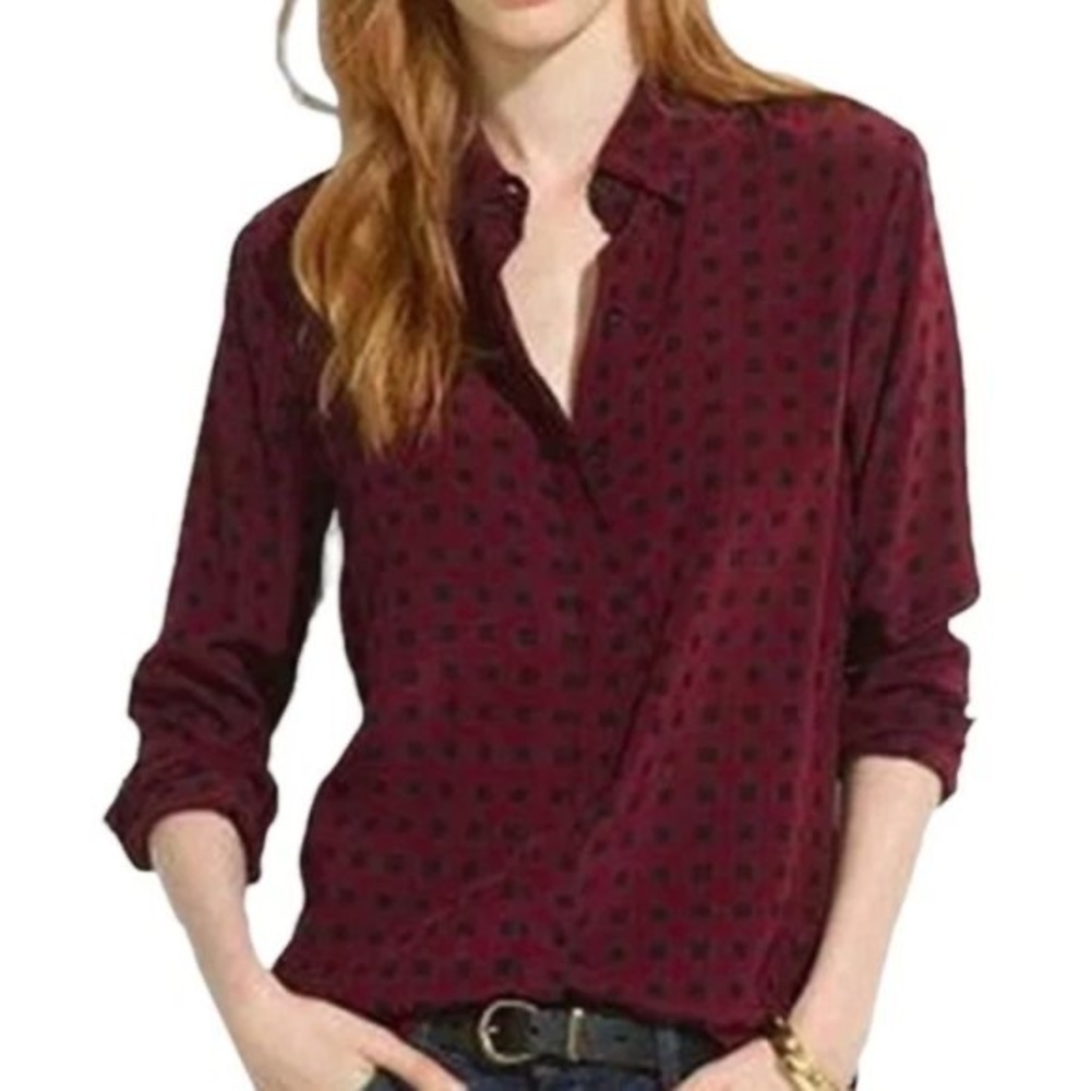 Madewell Silk Button Down Blouse - image 8
